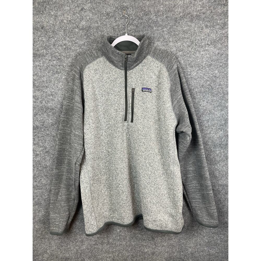 Patagonia Mens Patagonia Better Sweater 1/4 Quarter Zip Fleece Pullover Size XXL